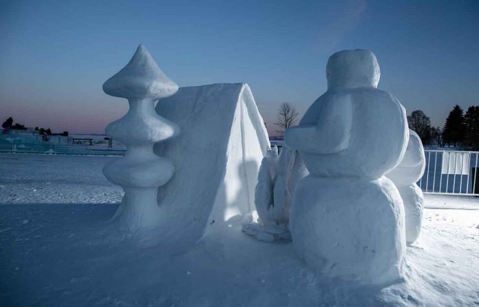 snow scupture