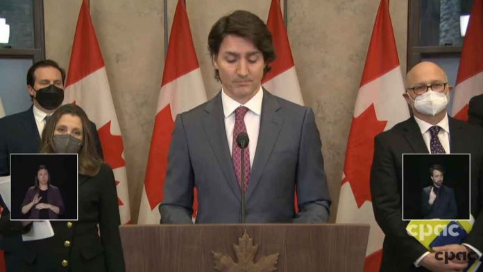 Prime Minister Justin Trudeau