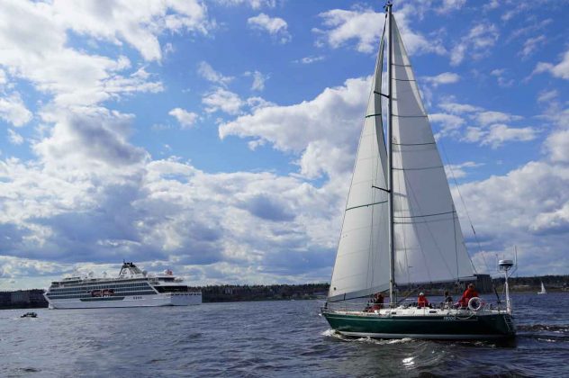 Sailing on Lake Superior