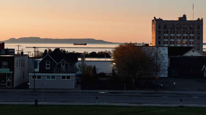 Thunder Bay from the Courthouse Hotel